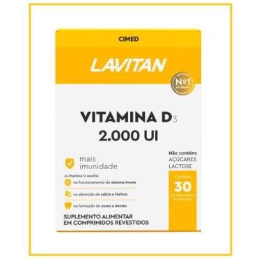 Imagem de Kit 4X Lavitan Vitamina D 2.000Ui Com 30 Comprimidos - Cimed