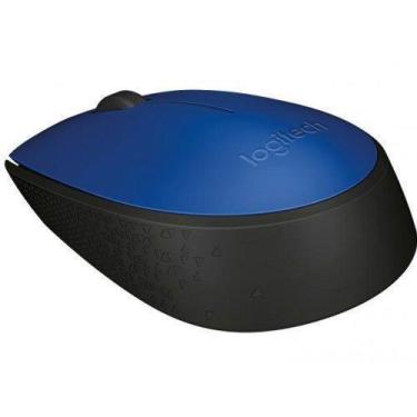 Imagem de Mouse Optico Sem Fio M170 Azul Logitech 910-004800 - C3tech