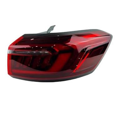 Imagem de WOLEN Luz traseira do para-choque do lado de fora do interior do carro vermelho preto concha traseira volta única luz, para Chery Tiggo 8 Pro Plus 2020 2021