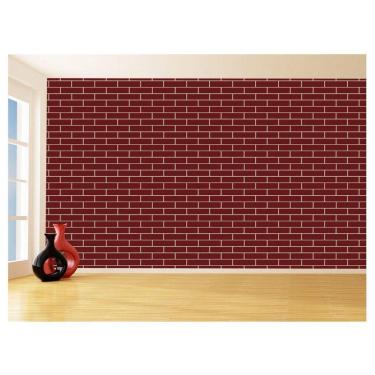 Imagem de Papel De Parede 3D Tijolo Sala Tijolinho Vista 3,5M Xbr31