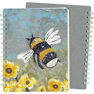 Imagem de Primitives by Kathy Caderno espiral decorativo Bumble Bee
