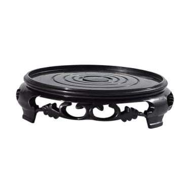 Imagem de Ｂｅｓｇａ Vaso de Plástico Redondo Suporte de Exibição Bonsai Rack Versátil Suporte de Planta para Famílias, Empresas Ou Museus Durável, 12.3 cm, Tamanho real