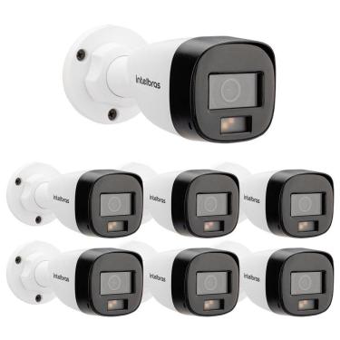 Imagem de Kit 7 Câmeras Multi HD 2 Megapixels 20m VHD 1220 B FULL COLOR Intelbras