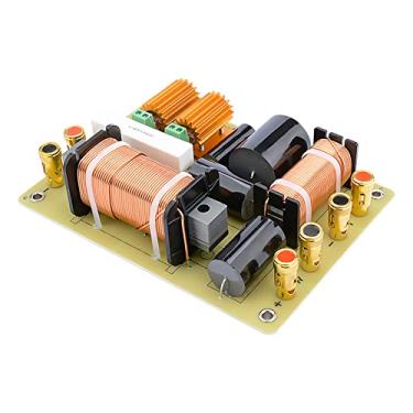 Imagem de jingfei Tweeter de áudio bidirecional Crossover para alto-falante de baixo Crossover, filtro divisor de frequência profissional para alto-falante de 38 cm