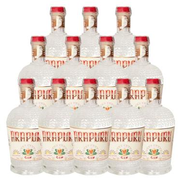 Imagem de Gin Nacional Arapuru London Dry 700ml 12 Unidades