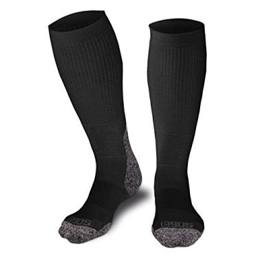 Imagem de Kit 2 Pares Meia Tática GO DRY E905 (39-43, Preto)