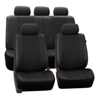 Imagem de Capas Em Couro Para Banco Carro Automotivo em Couro Ford (Cinza)