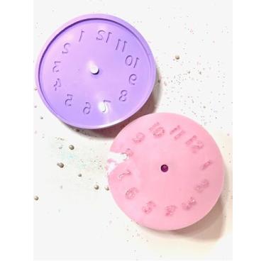 Imagem de Confeitaria dos Moldes, R312 Molde de silicone relógio resina decorar