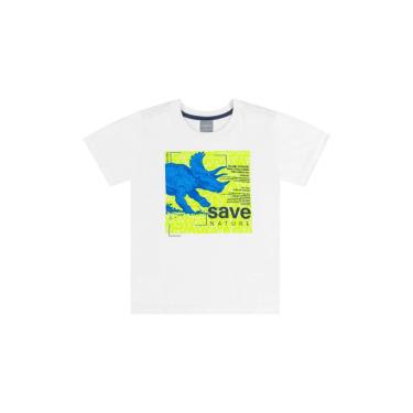 Imagem de Camiseta Save Nature Infantil para Menino Quimby-Masculino