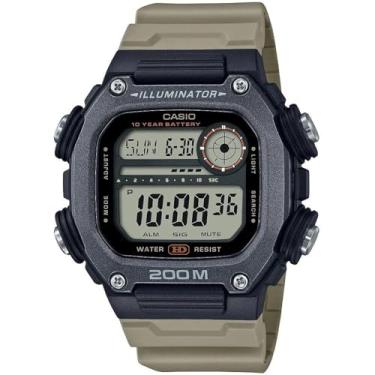 Imagem de Relógio CASIO verde digital masculino DW-291HX-5AVDF