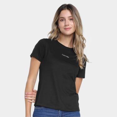 Imagem de Camiseta Calvin Klein Mini Logo Feminina-Feminino
