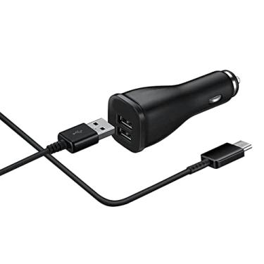 Imagem de Carregador de carro Samsung Fast USB C com cabo tipo C de 1,5 m compatível com Samsung Galaxy S22/S22+/S22 Ultra /S21/S21+/S20/S20+/S10/S10+/S10e/S9/S9+/S8/S8Plus/Edge/Active/Note 8/9/10/20