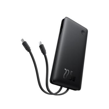 Imagem de Carregador Portátil Baseus Digital Display Power Bank carregamento rápido 15W/22.5W (Preto 22.5W, 10000, Milliamp Hours)