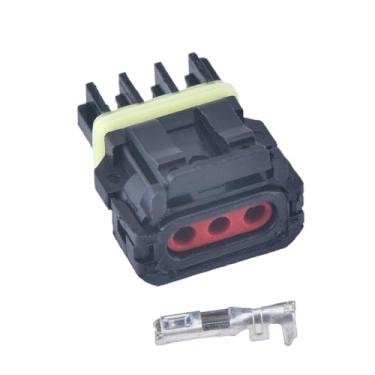 Imagem de 2 conjuntos de 2/3 pinos Molex automotivo plástico habitação fiação conector elétrico à prova d'água espelho de carro sinal de volta plugue 52117-0241(3-pin)
