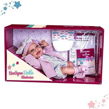 Imagem de Boneca Bebê Boutique Doll Reborn Menina, SUPER TOYS, original