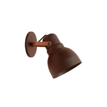 Imagem de Arandela Alumínio Industrial Banheiro Lavabo Retro E27 (Marrom)