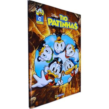 Imagem de Quadrinhos HQ Gibi Graphic Novel Formatinho 13,50x19 cm Lombada com Grampos Tio Patinhas nº 35 Culturama