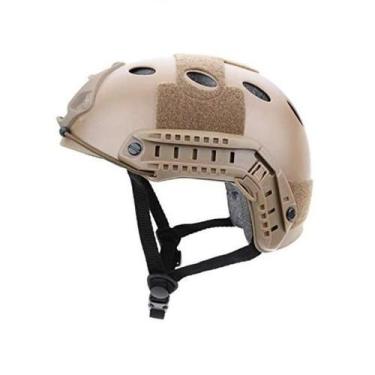 Imagem de Capacete Tático Emerson Fast Rapel Gear - Tan - TáticoZ