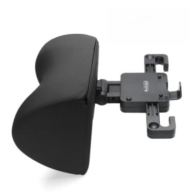 Imagem de Travesseiro de encosto de cabeça de carro Travesseiro de pescoço de carro para assento do motorista Apoio de cabeça Espuma de memória Premium Travesseiro de carro Suporte ajustável de pescoço Assento