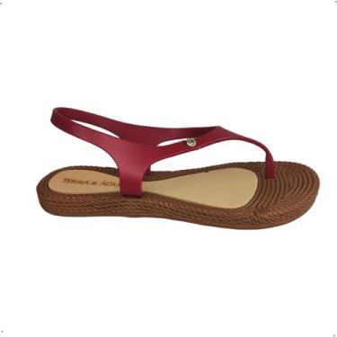 Imagem de Sandalia Feminina Terra e agua Dedo Rasteira Estilo Praia 262205, 35, 