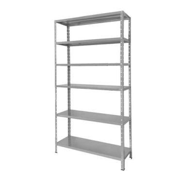 Imagem de Estante de Aço 6 Prateleiras Reguláveis 30cm Multiuso Várias Cores - B