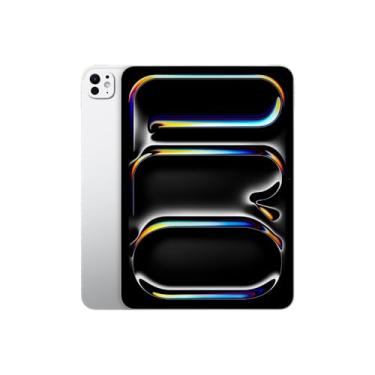 Imagem de Apple 2024 iPad Pro de 11 polegadas (Wi-Fi, 1 TB, Vidro convencional) - Prateado (M4)