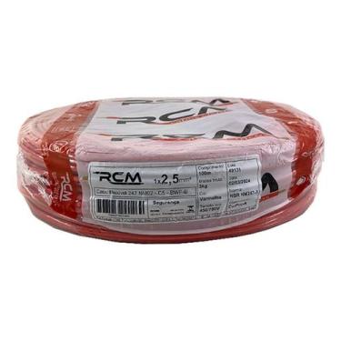 Imagem de Cabo Flexível 2,50MM 750V Vermelho Rolo Com 100M RCM