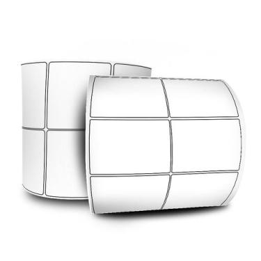 Imagem de Etiquetas Adesivas 40x30 mm  Couchê 02 Colunas - 15 Rolos - ADECONEX