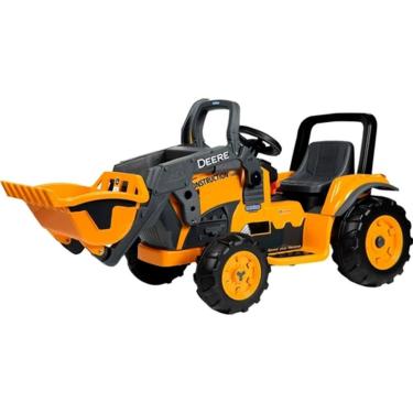 Imagem de Trator Eletrico Peg Perego John Deere Construction Loader 12V