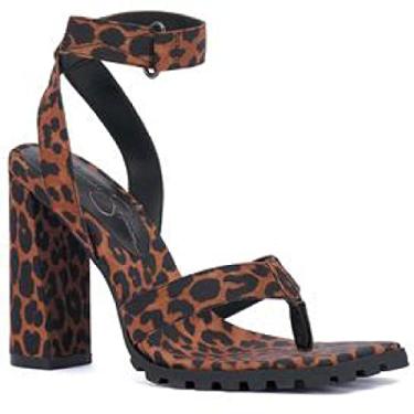 Imagem de Jessica Simpson Sandália feminina de salto alto Kielne, Natural, 8.5