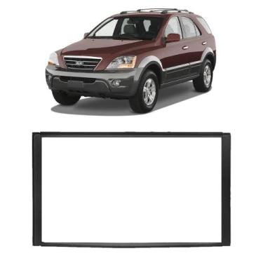 Imagem de Moldura Painel Sorento 2007 2008 2009 7 Pol p/ Multimidia DVD MP5 - Ec