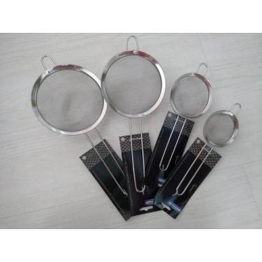 Imagem de Kit 4 Peneiras Coadores Martinazzo de Inox