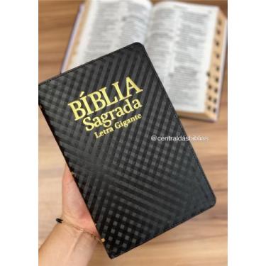 Imagem de Biblia NTLH preta xadrez - nova tradução linguagem de hoje INDICE digi