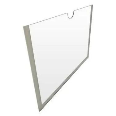 Imagem de KIT 5pç Porta Folha A6 de Parede - Horizontal com Borda de Dupla Face 