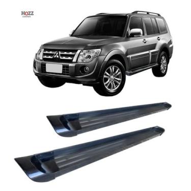 Imagem de Estribo Pajero Full Plataforma De Alumínio Preto 2008/2020 - HOZZ