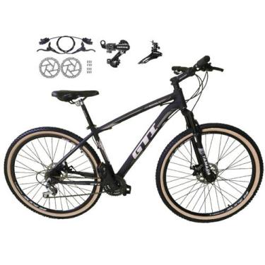 Imagem de Bicicleta Aro 29 Gti Roma 21v Alumínio Câmbios Shimano Freio a Disco H