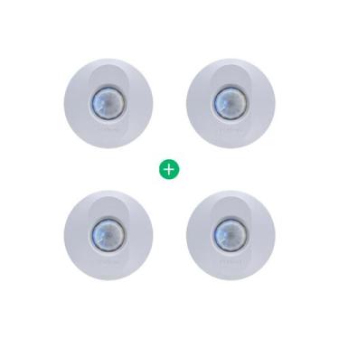 Imagem de Kit Interruptor Sensor de Presença para Iluminação ESPI 360 - 4 peças 