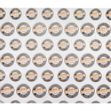 Imagem de Papel parafinado 38x40 pacote com 500 folhas estampa laranja - Mamedes