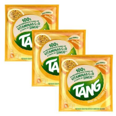 Imagem de Kit 3 Suco em Pó Tang Maracujá 18g