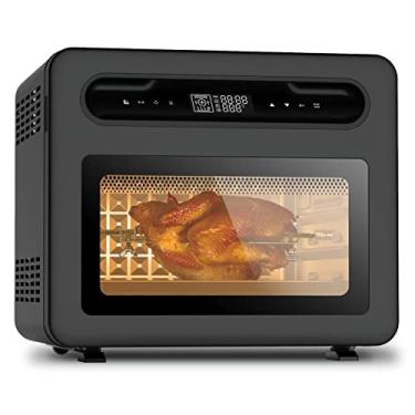 Imagem de Schloß Air Fryer 26L, Fritadeira a Ar com 40 Receitas Prontas, 6 Fatias de Torrada, Pizza de 30,5 cm, Aço Inoxidável Preto