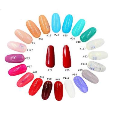 Imagem de Esmalte em gel helen color 10ml anvisa -,  #113 - BRANCO