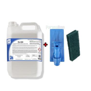 Imagem de Kit Limpeza Pesada Desincrustante Ácido CJ-24 + LT C/2 FIBRA - Spartan