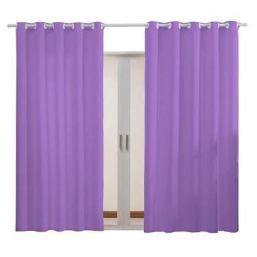 Imagem de Cortina de Janela Tecido Grosso OXFORD 3,00M x 1,80M para Sala Quarto 