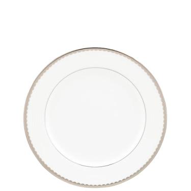 Imagem de Prato de pão de ponta de açúcar Kate Spade, 0,23 kg, branco