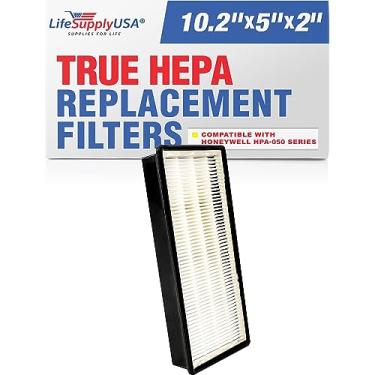 Imagem de Filtro de filtro de ar HEPA True HEPA compatível com limpadores de ar Honeywell HRF-H1 HRF-H2 HPA050 HPA150 HPA060 HPA160 HHT055 HHT155, filtro H por LifeSupplyUSA
