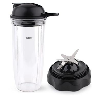 Imagem de Anbige Peças de reposição Lâmina extratora de fácil torção com copo e tampa de 946 ml, compatível com o combo NutriBullet Blender, NutriBullet PRO 1000 e NutriBullet Select 2 0