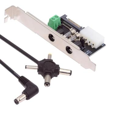 Imagem de NFHK Sistema de potência de saída CC 12V 5V Sistema de gerenciamento de controle inteligente cartão de alimentação com suporte PCI-E para roteador de monitor