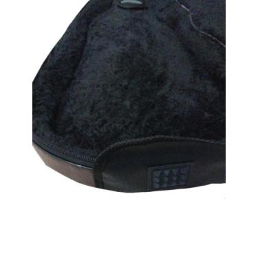 Imagem de Semi case contra baixo marrom 125x38x8 capota marítima Pelucia - Capas