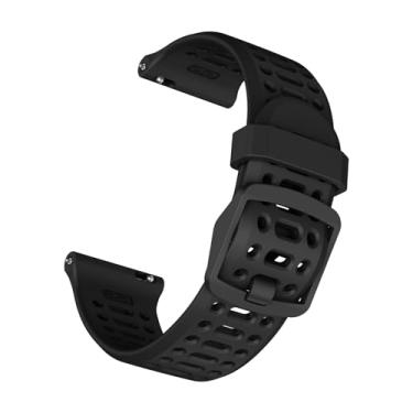 Imagem de ISABAKE Pulseiras para relógio inteligente Coros Pace 3/Apex 2 Pro/Apex Pro/Apex de 46 mm, pulseira esportiva de silicone de liberação rápida de 2 mm, pulseira respirável para relógio Coros