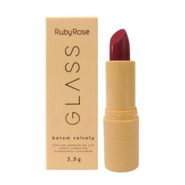Imagem de Batom Velvety Ruby Rose Glass Bg08 3,5g